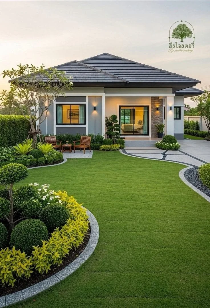 Care around every corner — lawn and landscape photo