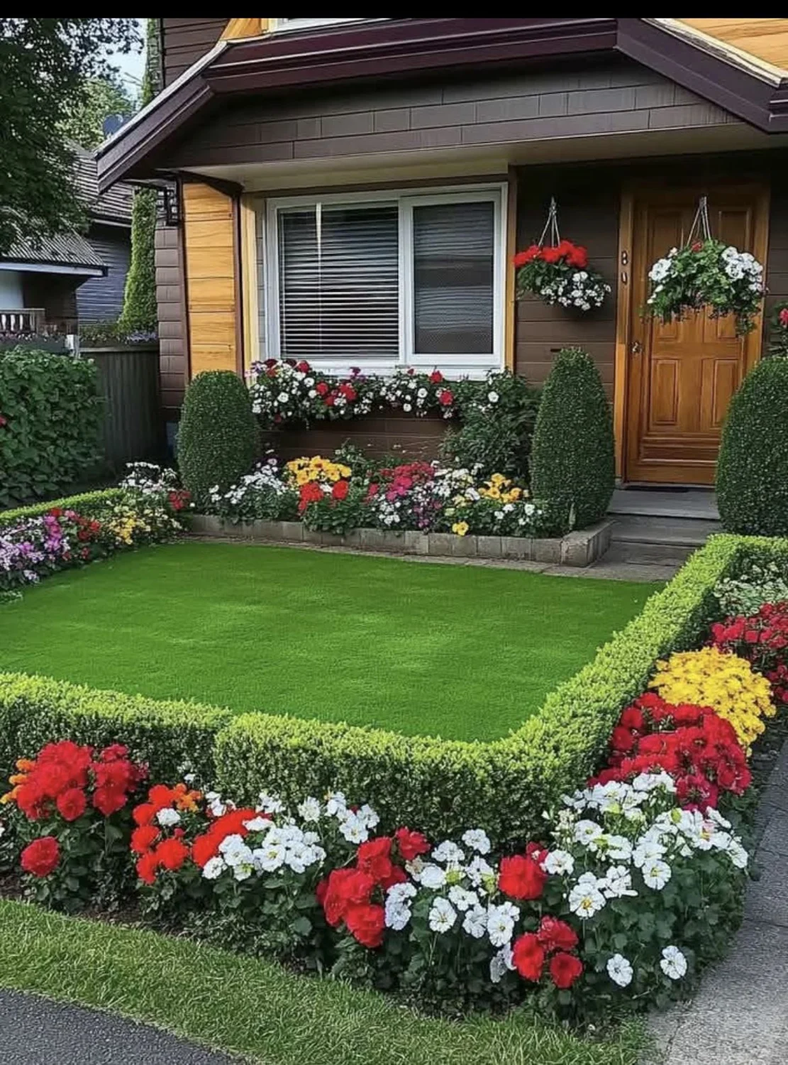 A garden worth enjoying — lawn and landscape photo
